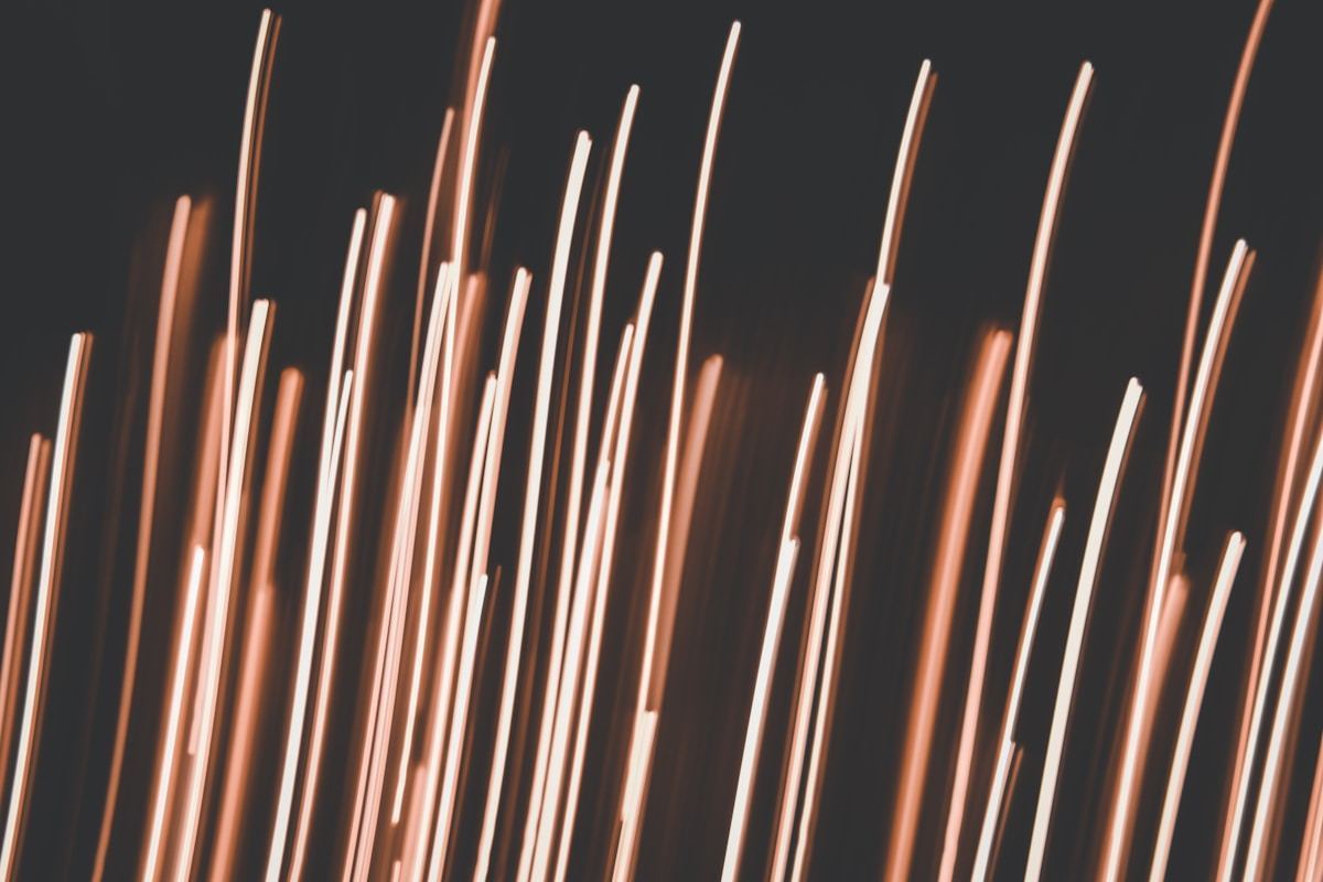Close-up of copper electrical wires — aluminum branch wiring has a different metallurgical behavior at terminations